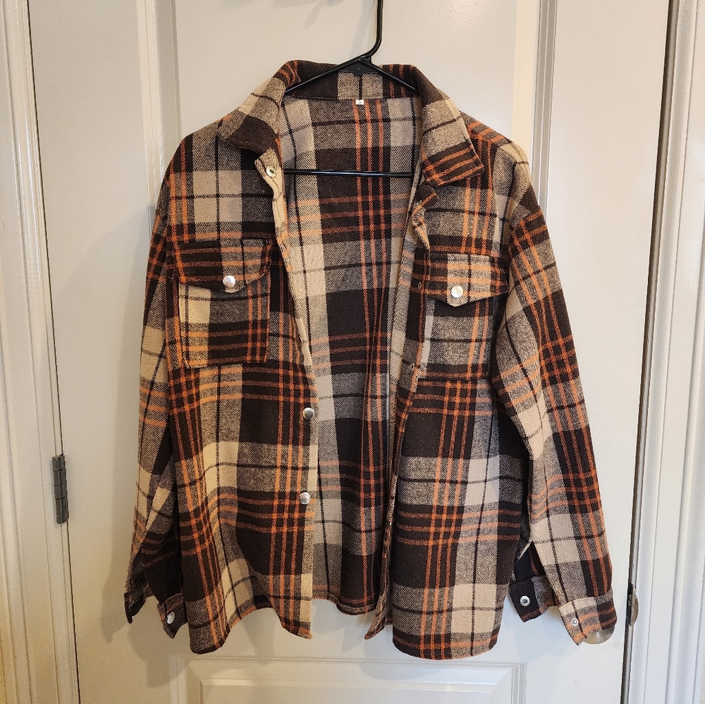 Plaid button up